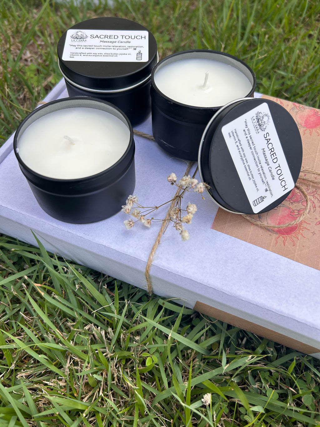 Sacred Touch Massage Candle