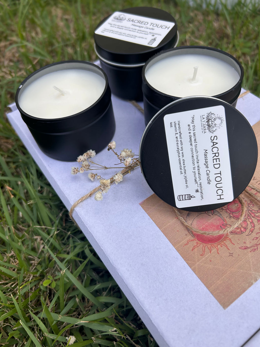 Sacred Touch Massage Candle