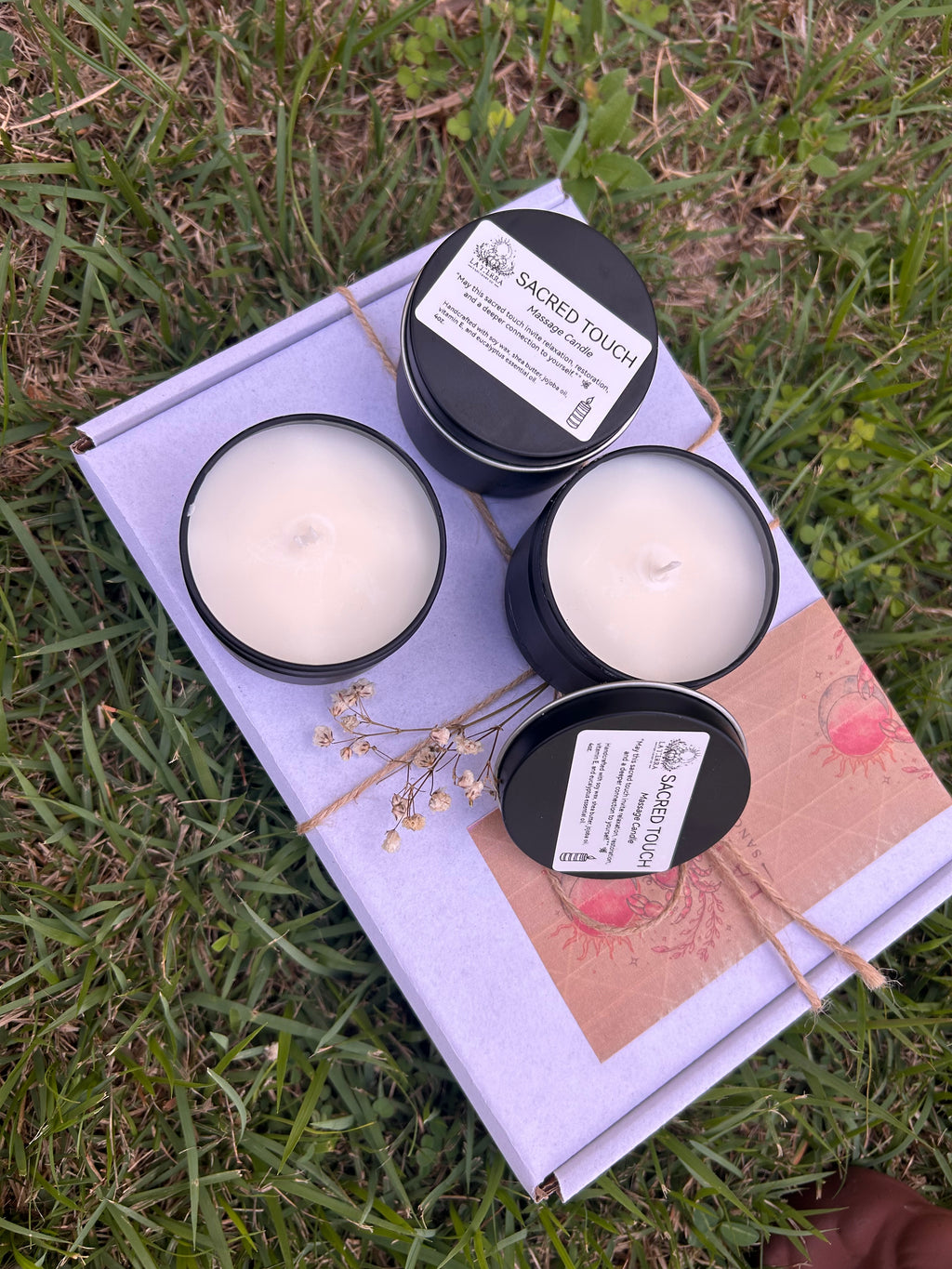 Sacred Touch Massage Candle